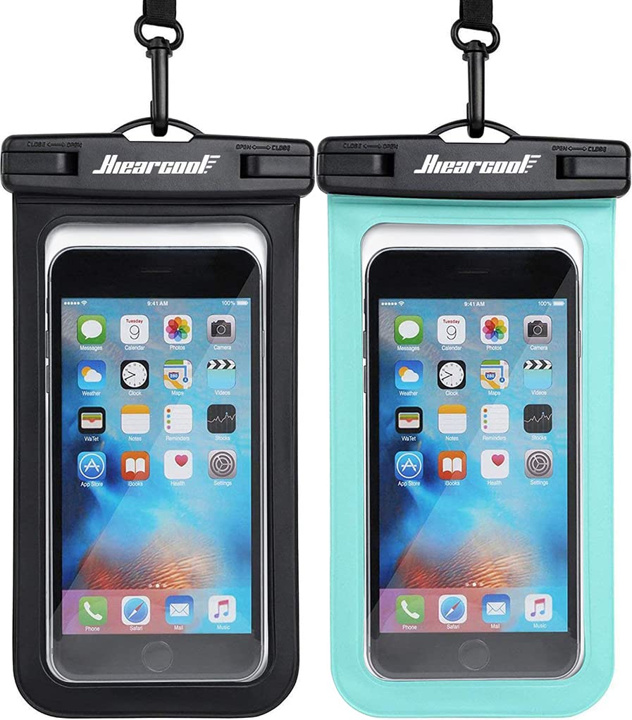 Amazon.com: Hiearcool Waterproof Phone Pouch, Waterproof Phone Case for  iPhone 17 16 15 14 13 Pro Max, IPX8 Cellphone Dry Bag Beach Cruise Ship  Essentials 2Pack-8.3" : Cell Phones & Accessories