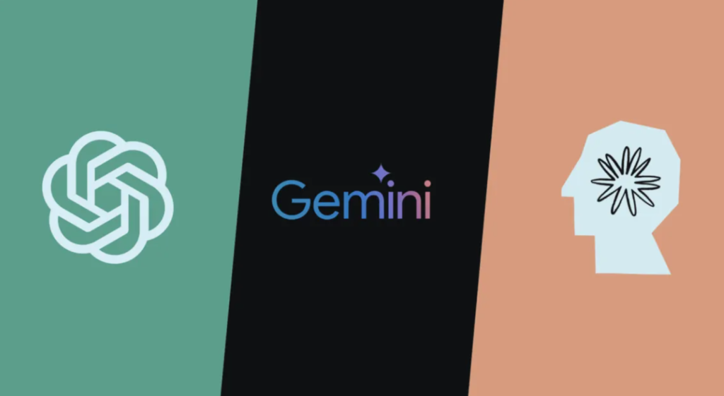 ChatGPT vs Gemini vs Claude