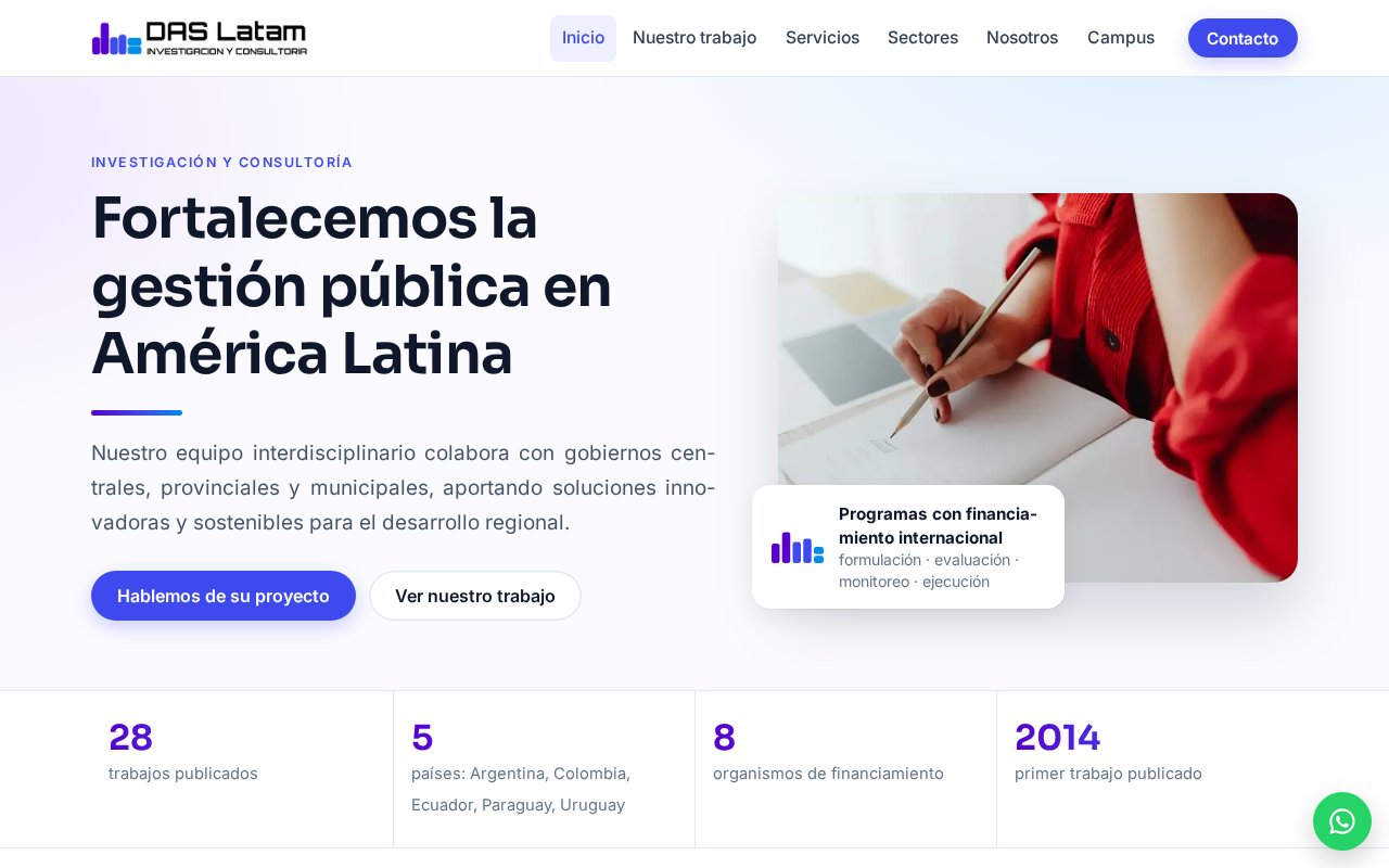 Captura de DAS LATAM